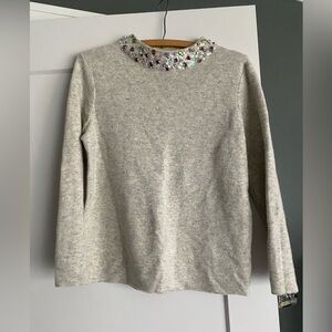 J Crew Mockneck Sweater - Sequin Details